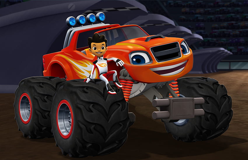 Let your children have fun while they learn! Check out Blaze and the Monster Machines for some. Blaze and the monster machine, Monster machine, cake topper, Blaze Monster Truck HD wallpaper