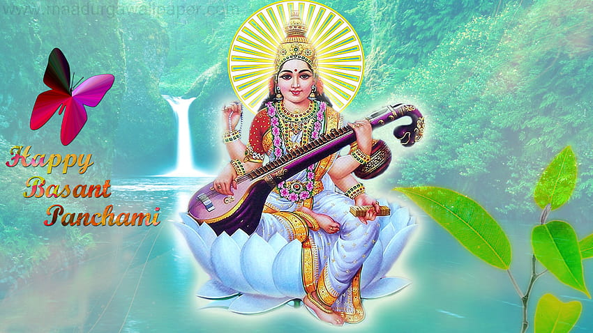 Devi Saraswati HD Wallpaper सरस्वती | Goddess Sarasvati Images Photos  Pictures for वसंत पंचमी