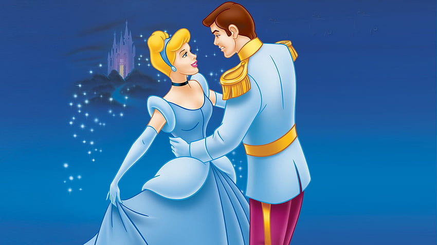 Cinderella And Prince Charming Dancing Cartoons Walt Disney HD wallpaper