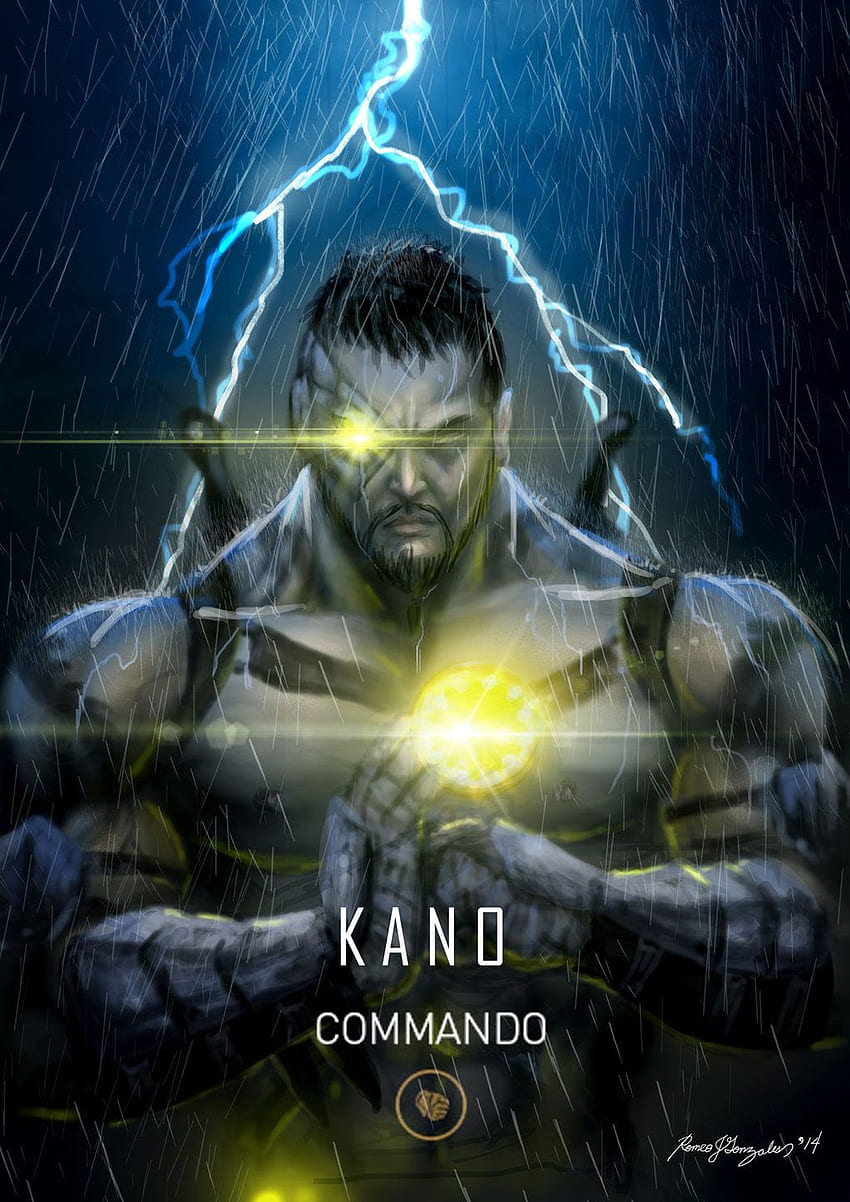 Kano Mortal Kombat fan art