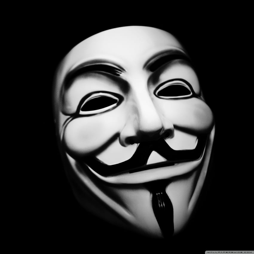 vendetta , face, facial expression, masque, head, smile, nose, mask, black and white, cheek, forehead, Smile Mask HD phone wallpaper