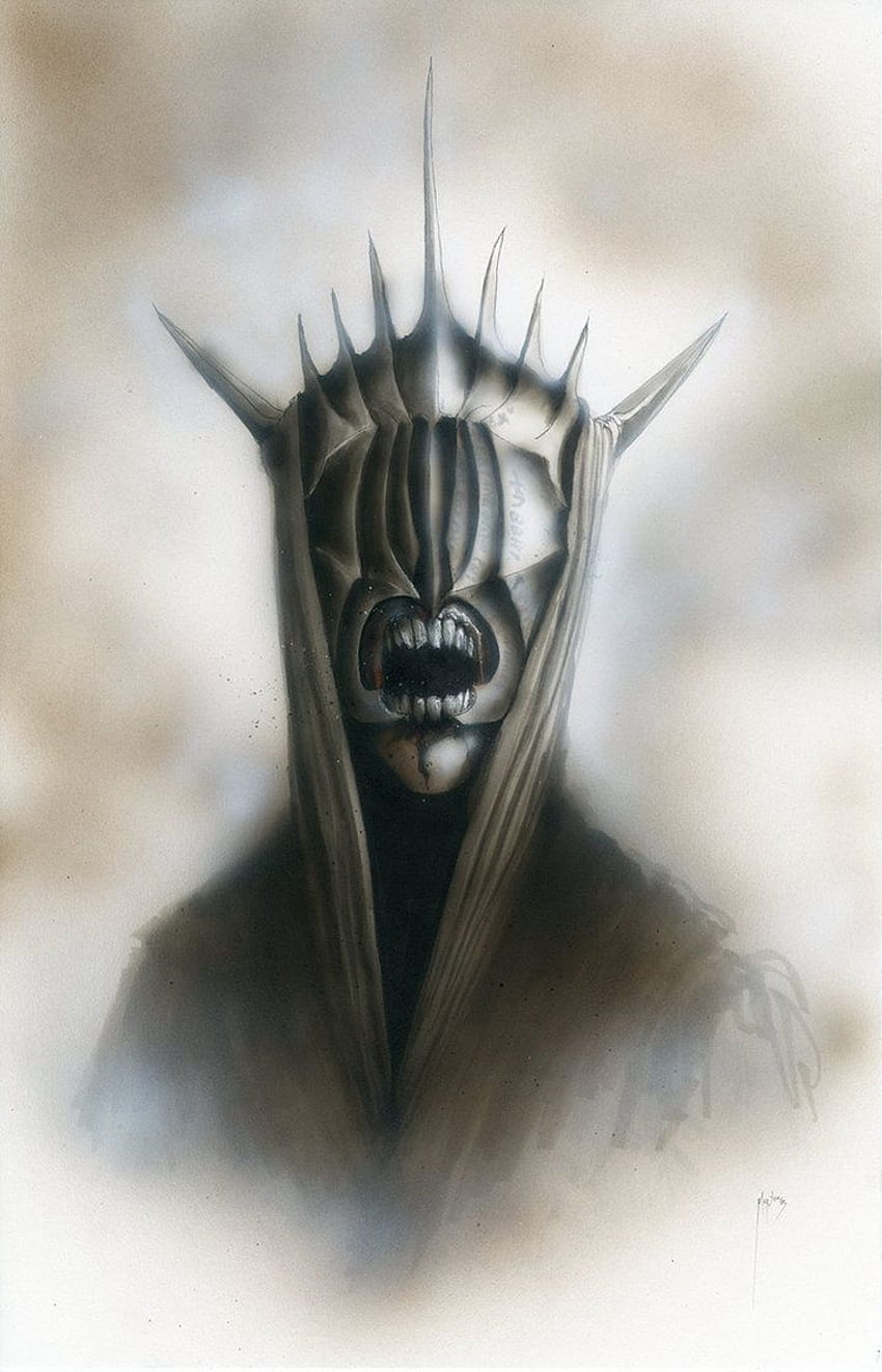 Boca De Sauron. Rey Brujo De Angmar, El Señor De Los Anillos, Dragón Medieval fondo de pantalla del teléfono