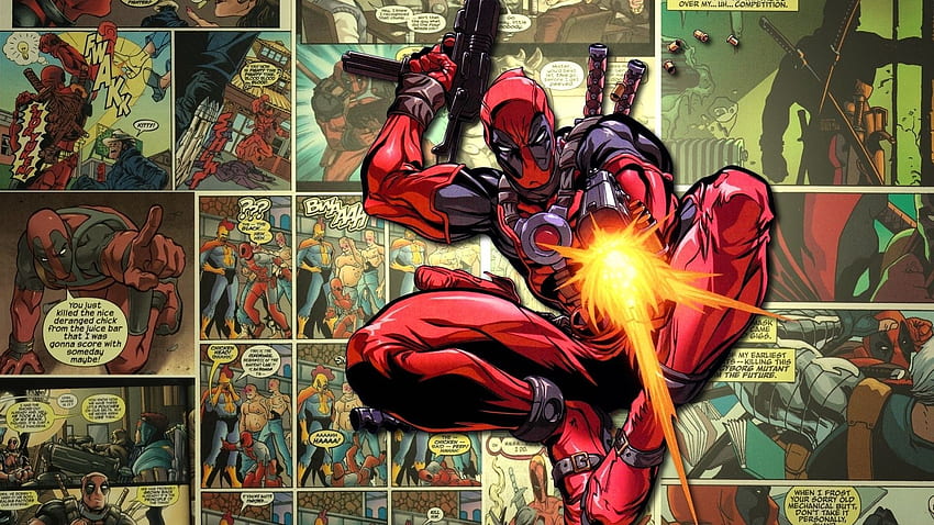 Strip Komik Deadpool. X Men, Bub!. Deadpool, Marvel, Buku Komik Deadpool Marvel Wallpaper HD
