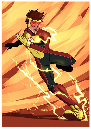 young justice impulse as kid flash