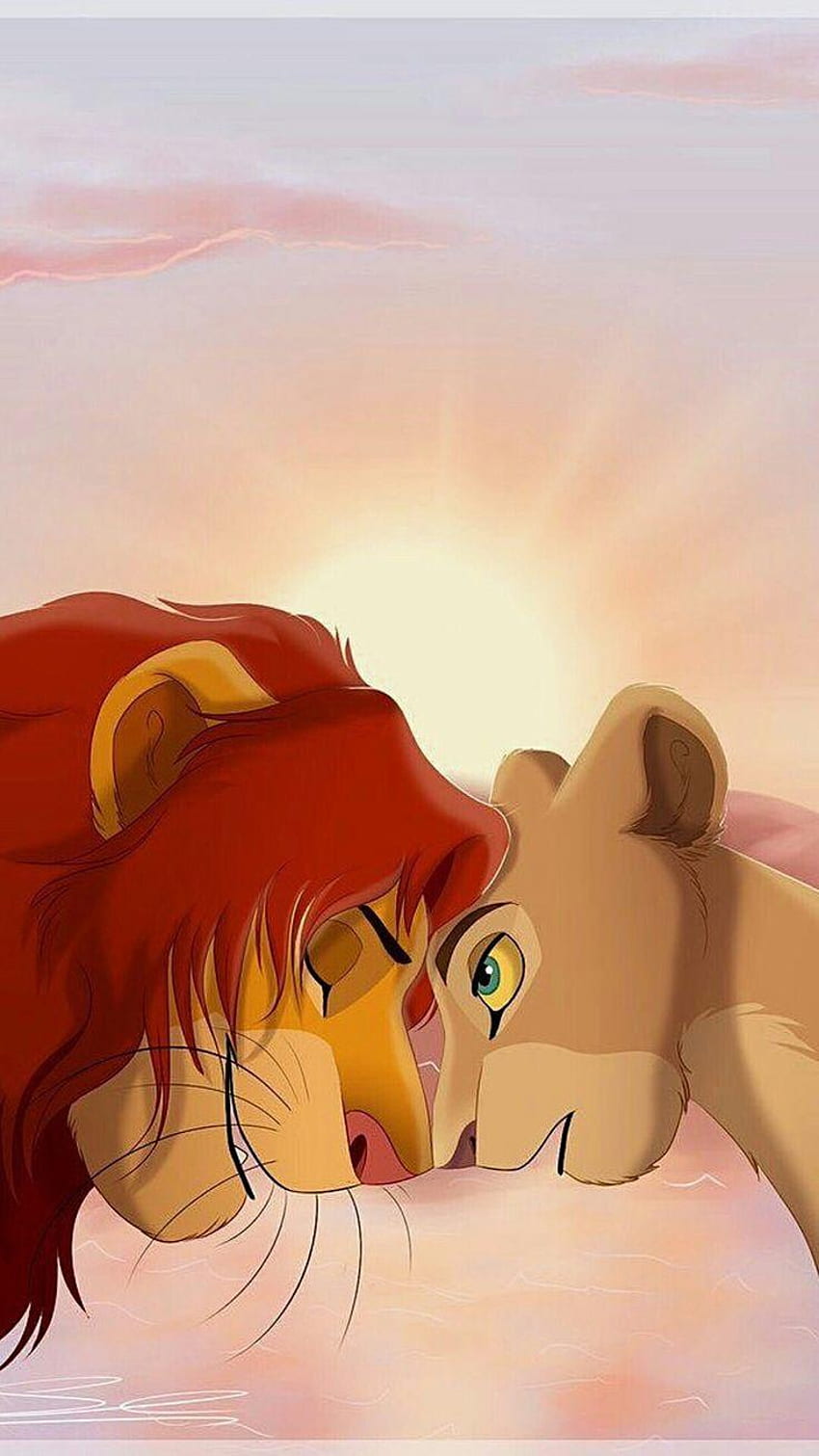 Lion King iPhone Impremedia Net - Simba Y Nala, Red Lion HD phone wallpaper
