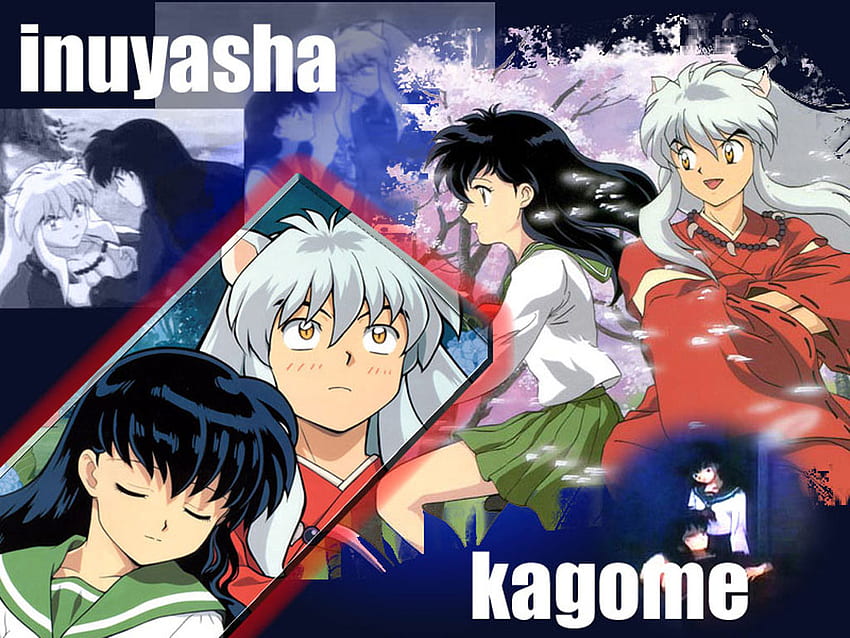 inuyasha, anime, kagome Sfondo HD