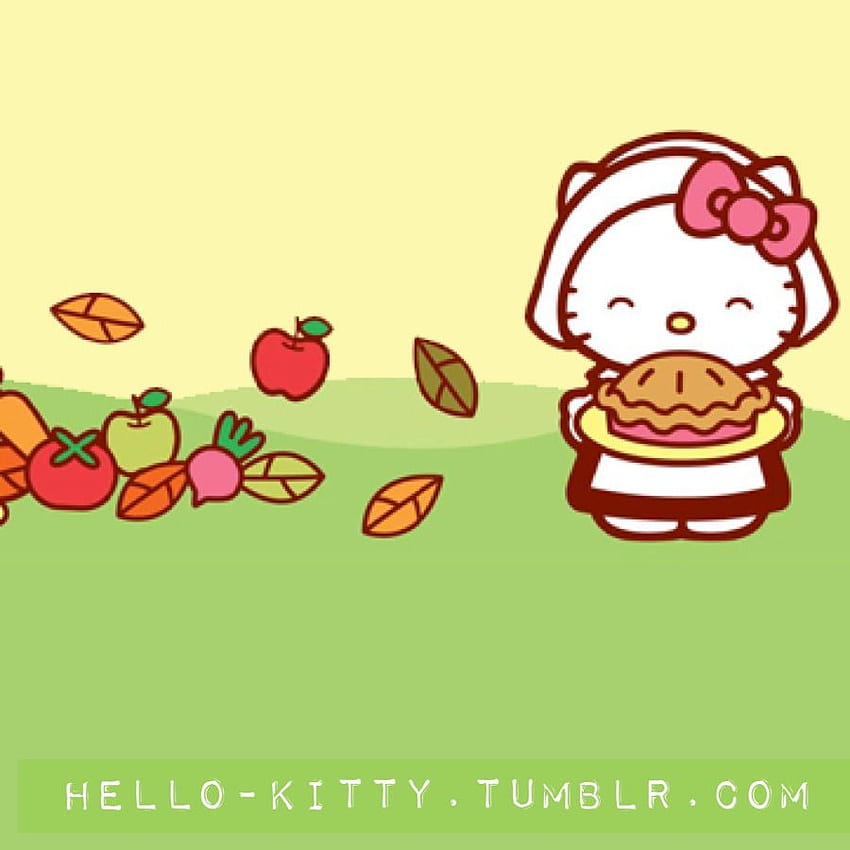 Download Celebrate Thanksgiving with Hello Kitty Wallpaper  Wallpaperscom