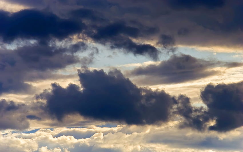 あなたの、モバイル、タブレット用の97雲の青灰色の背景の空[]。 灰色の曇り空を探索します。 青い空と雲、青い夜空 高画質の壁紙