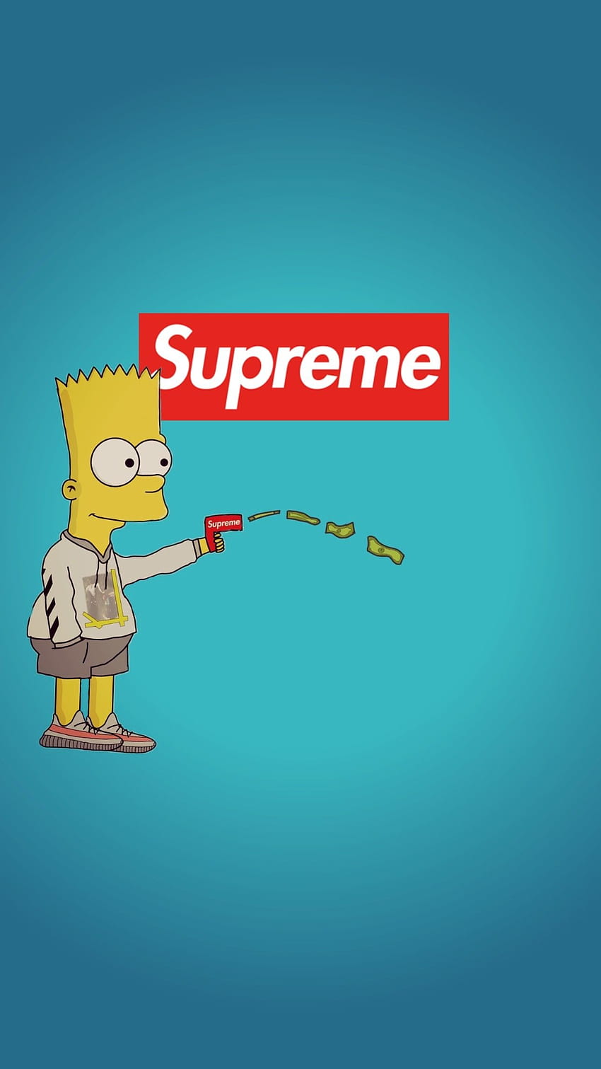 Supreme Bart Simpsons Hd Phone Wallpaper Pxfuel