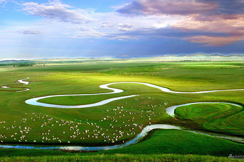 Mongolian steppe 50461 - City impression HD wallpaper