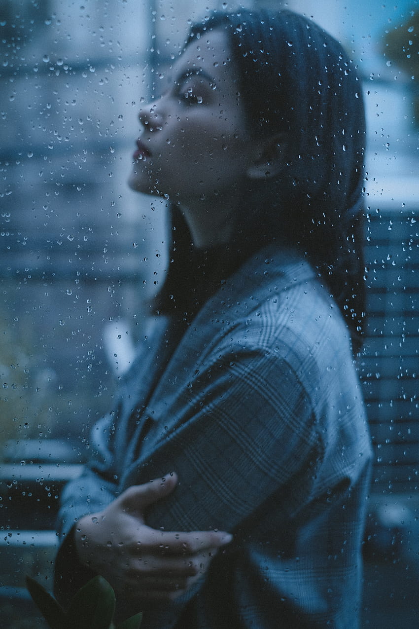 2,Best Melancholy · 100% s, Sad Girl in Rain HD phone wallpaper