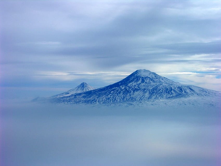 Góra Ararat. Google Mt. Shasta , DMT i Mgmt Tapeta HD