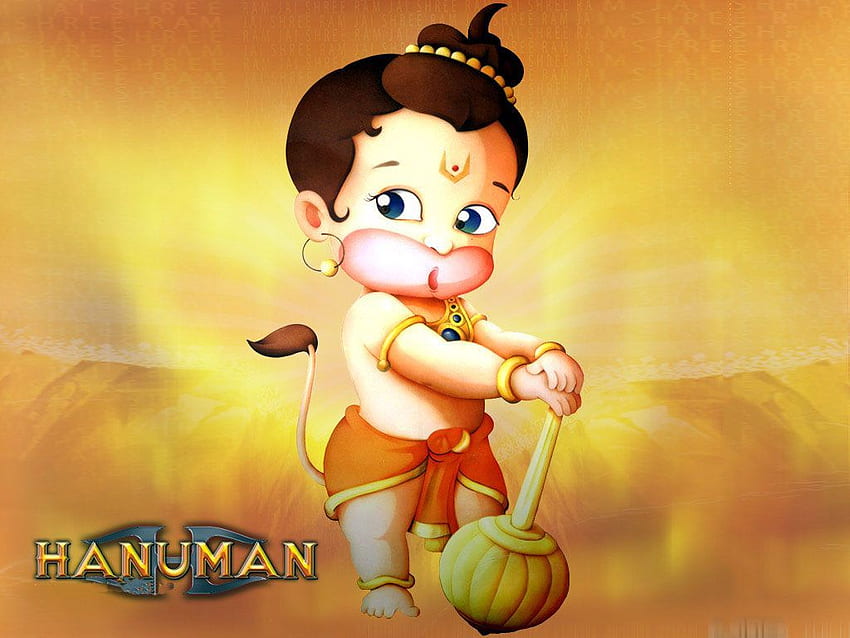 Bal Hanuman your . Hanuman , Bal, Baby Hanuman HD wallpaper