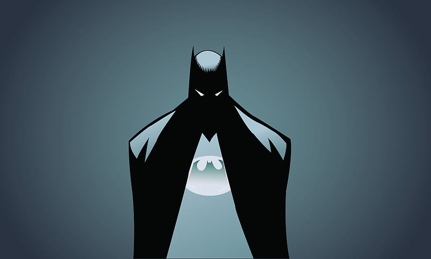 Batman, minimalism, illustrator HD wallpaper | Pxfuel