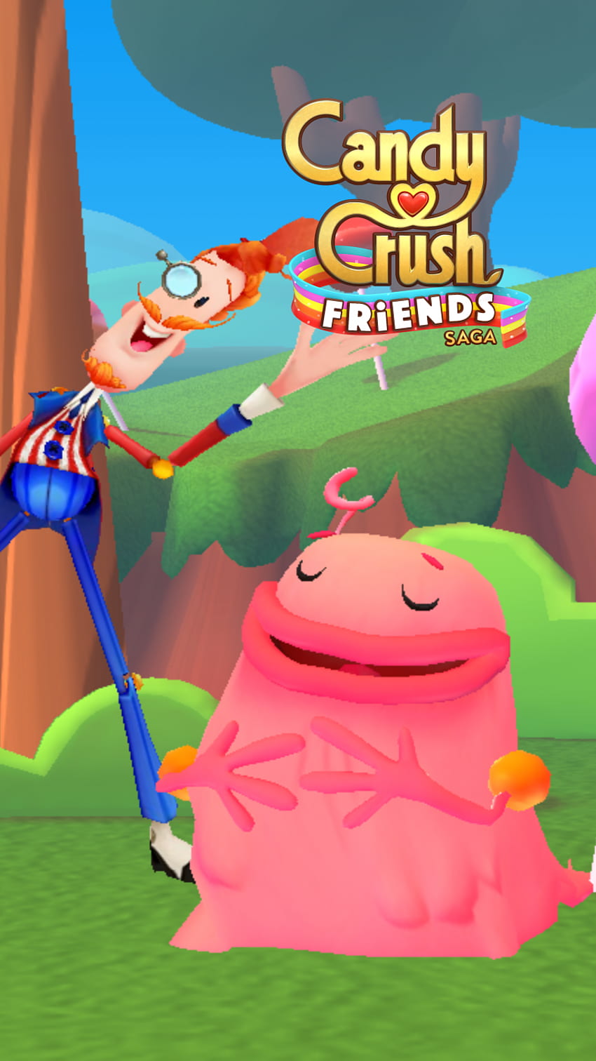 Caspar Swahn - Candy Crush Soda Saga Characters, Assets and Backgrounds