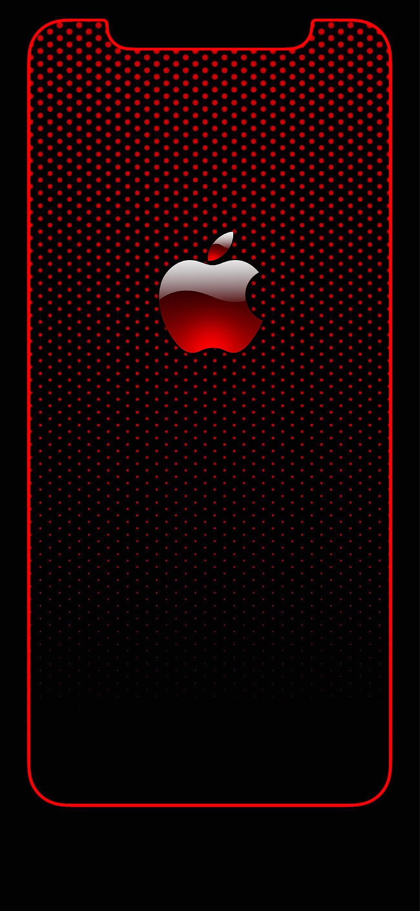 Red Apple Logo HD phone wallpaper