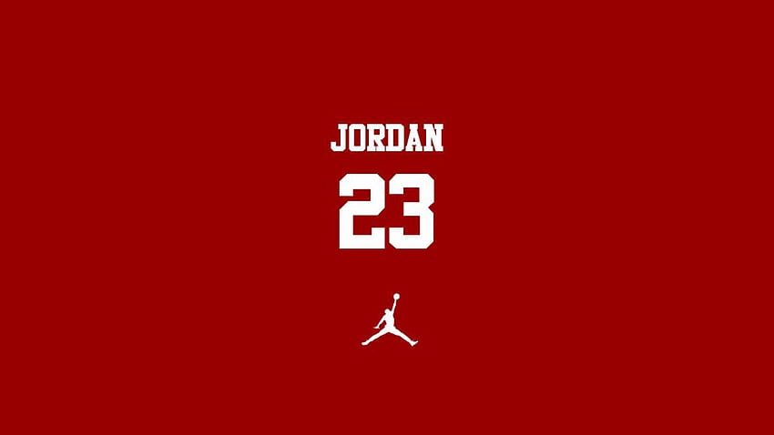logo michael jordan rosso per il logo michael jordan Sfondo HD
