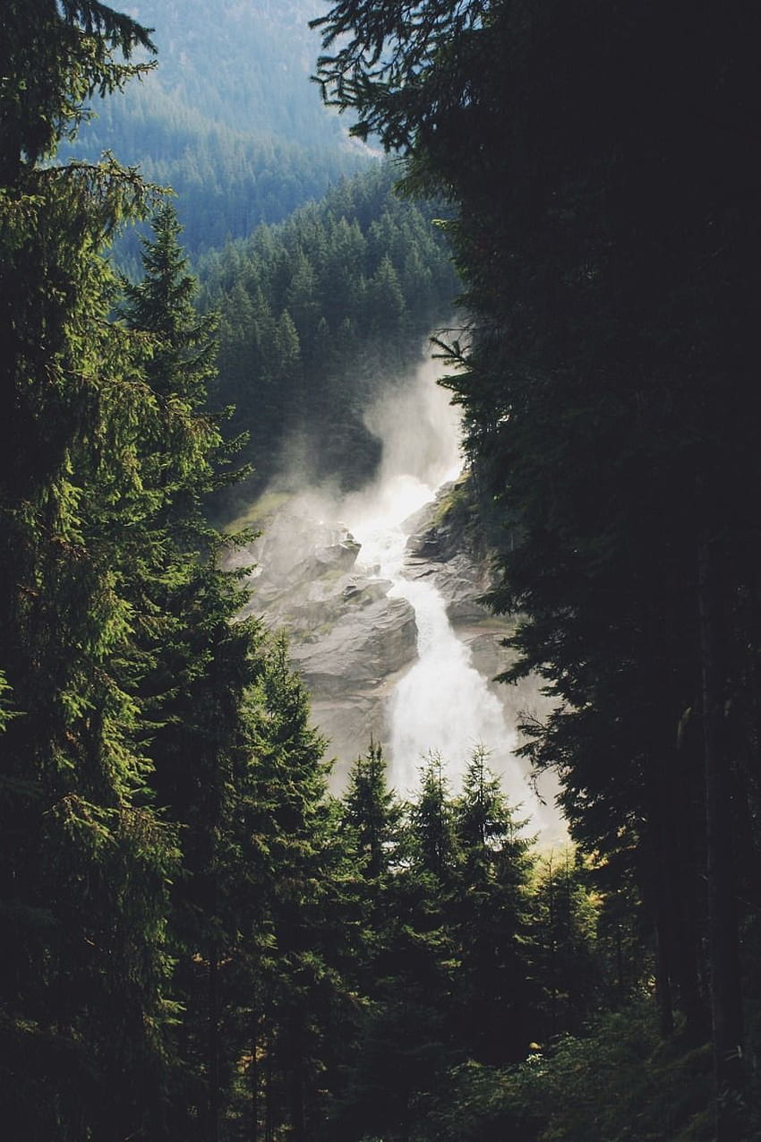 Krimml Waterfalls, High Taunus National Park, Austria 2013 09, Indie Nature HD phone wallpaper