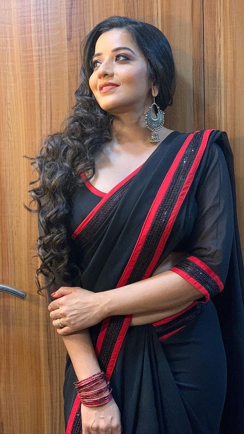 Bohaterka Bhojpuri, Antara Biswas, aktorka Monalisa Tapeta na telefon HD