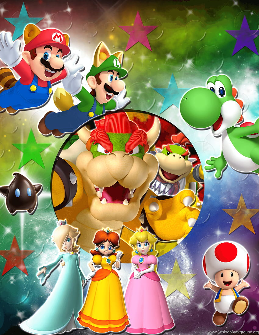 Mario characters HD wallpapers | Pxfuel