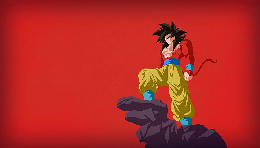 Goku, Goku Black Minimalist HD wallpaper