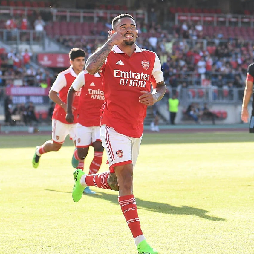 Gabriel Jesus führt Arsenal-Comeback in der Vorsaison gegen Nürnberg an HD-Handy-Hintergrundbild