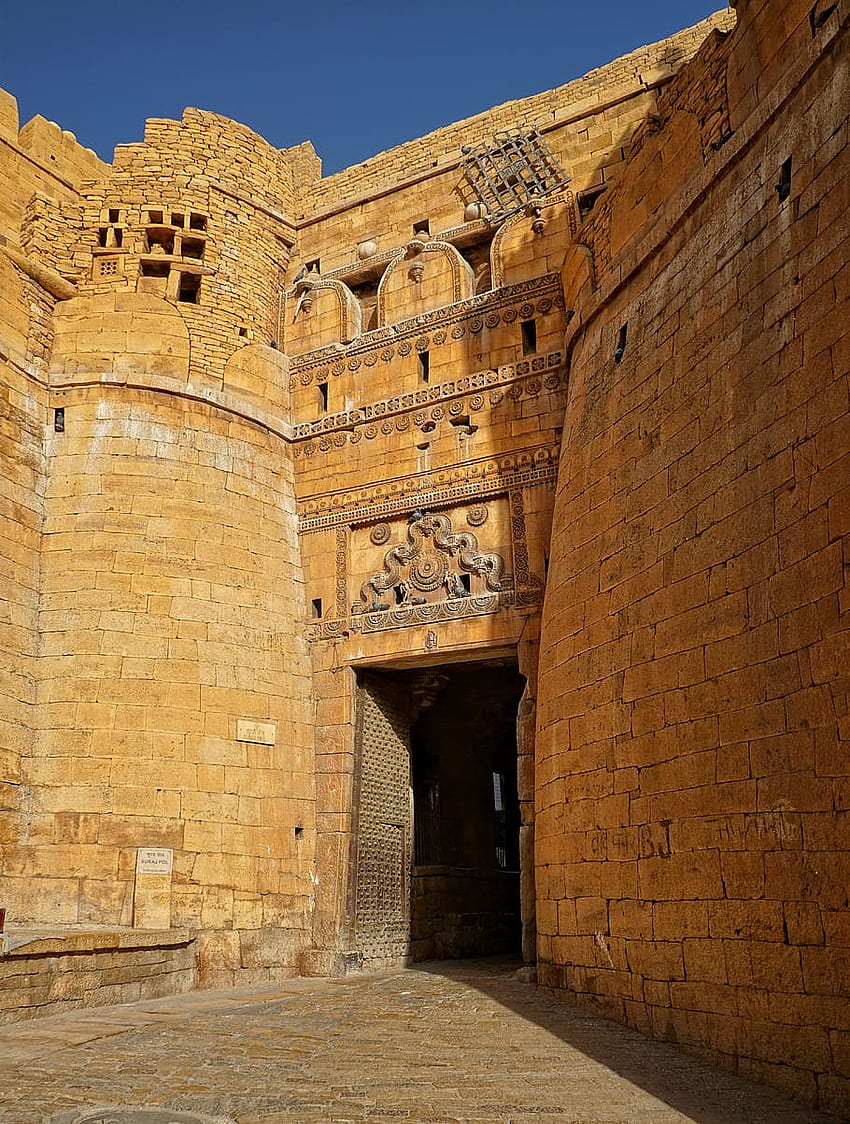 Jaisalmer, Fort, Architecture, Travel, Gothic, Palace - HD phone wallpaper