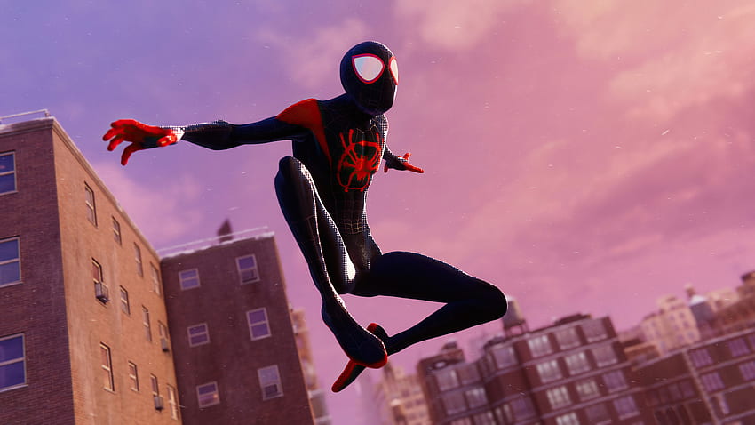 Marvel's Spider Man: Miles Morales PlayStation Universe, Pink Spiderman HD wallpaper