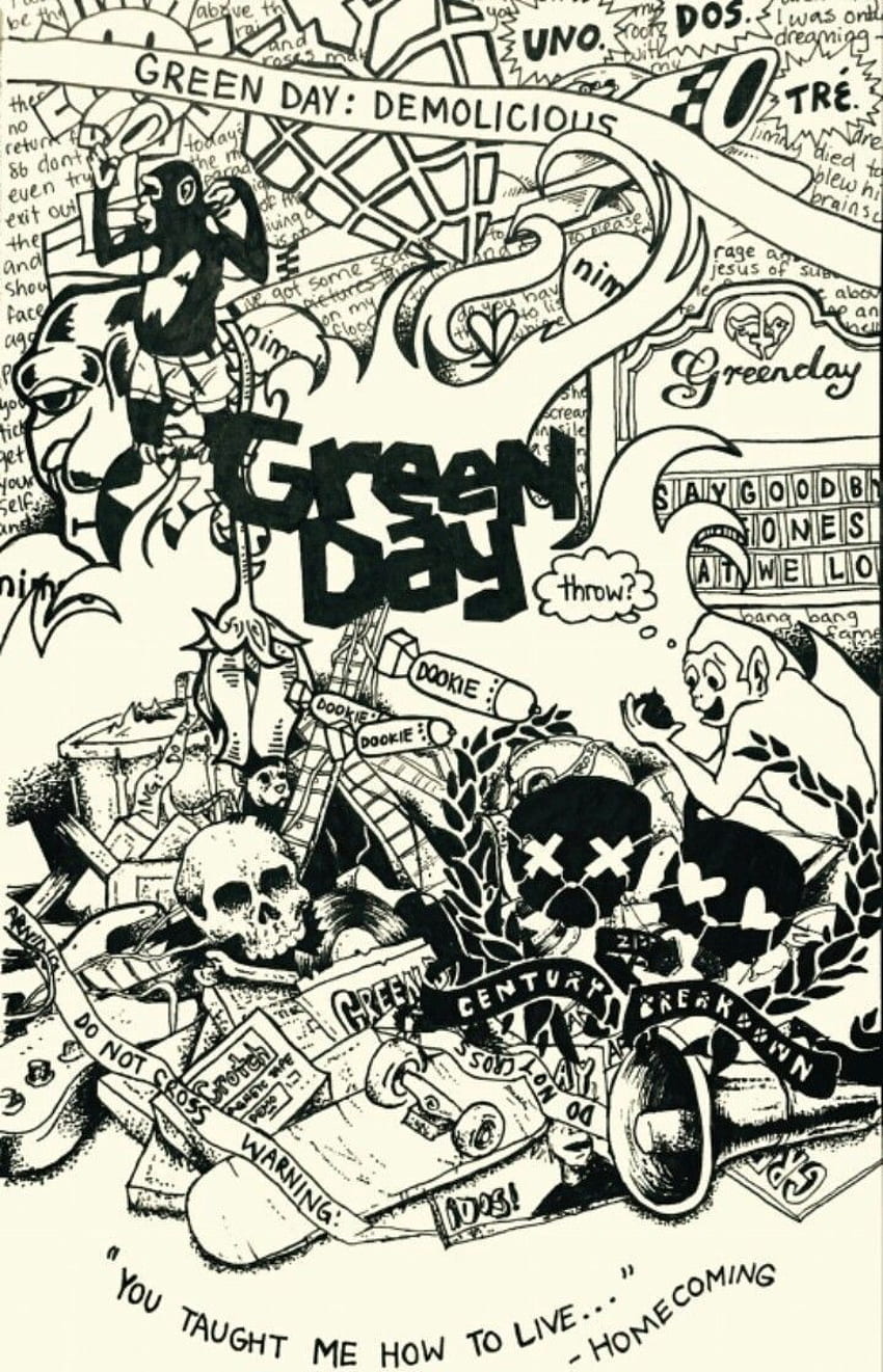 yeşil gün Green day band, Green day, Band, Green Day Dookie HD telefon duvar kağıdı
