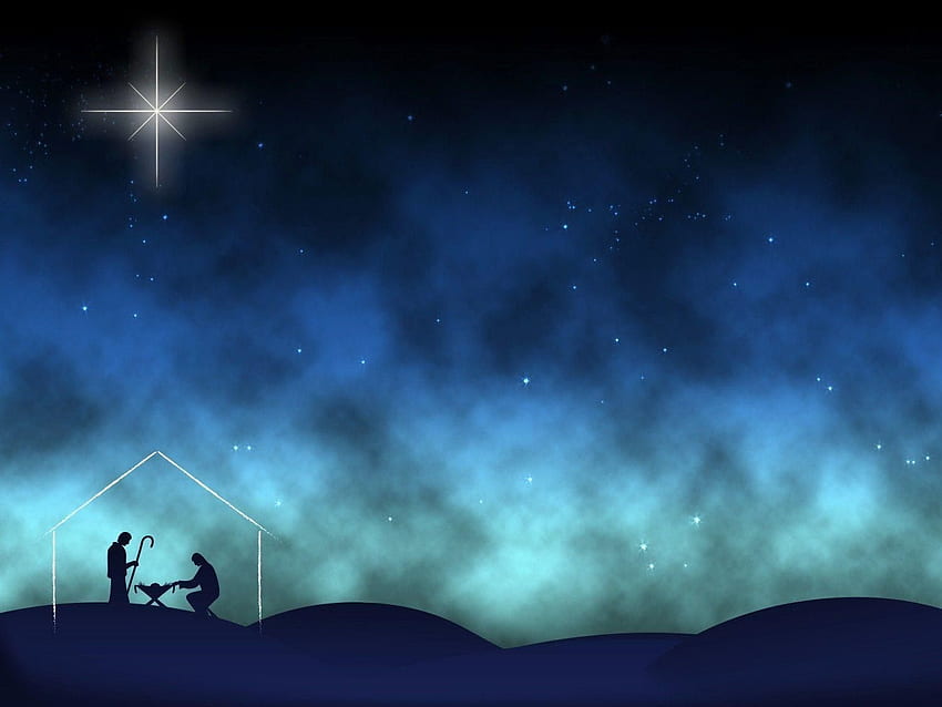 Christmas Manger Background, Christmas Nativity HD wallpaper
