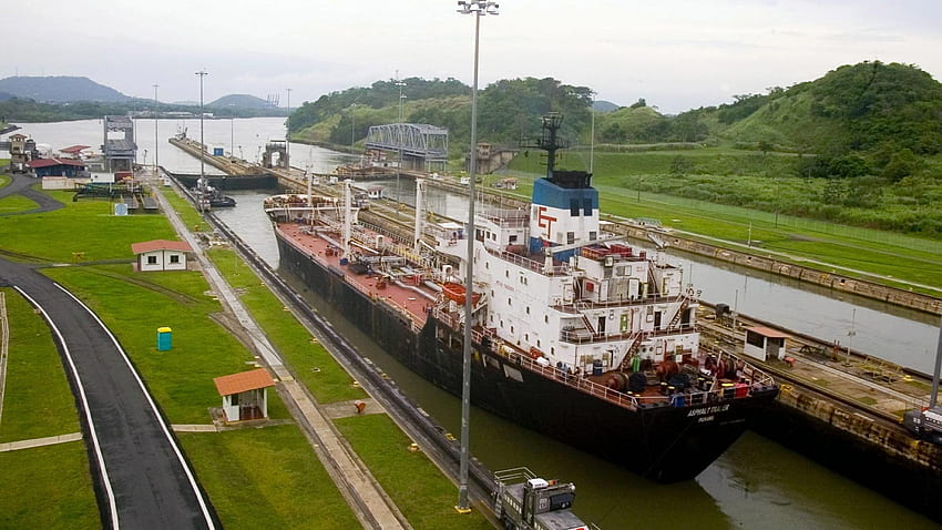 Panama Canal HD wallpaper