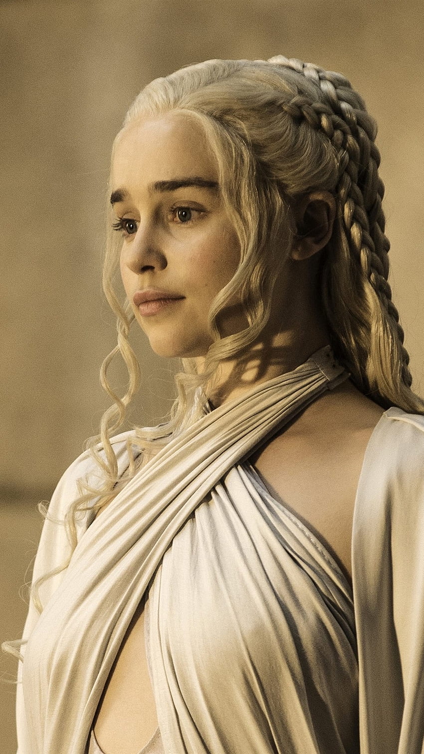 Emilia Clarke, Game Of Thrones, Season 5 IPhone 8 7 6 6S Plus , Background HD phone wallpaper