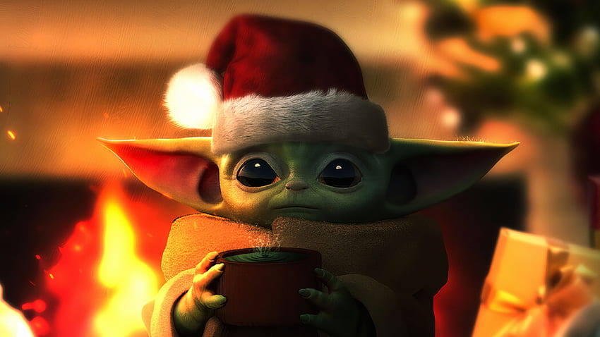 Baby Yoda Weihnachten, Fernsehsendungen, , , Hintergrund und Star Wars Baby Yoda HD-Hintergrundbild