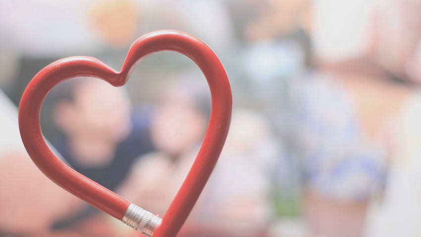 Love, Heart, Pencil, Flexible HD wallpaper