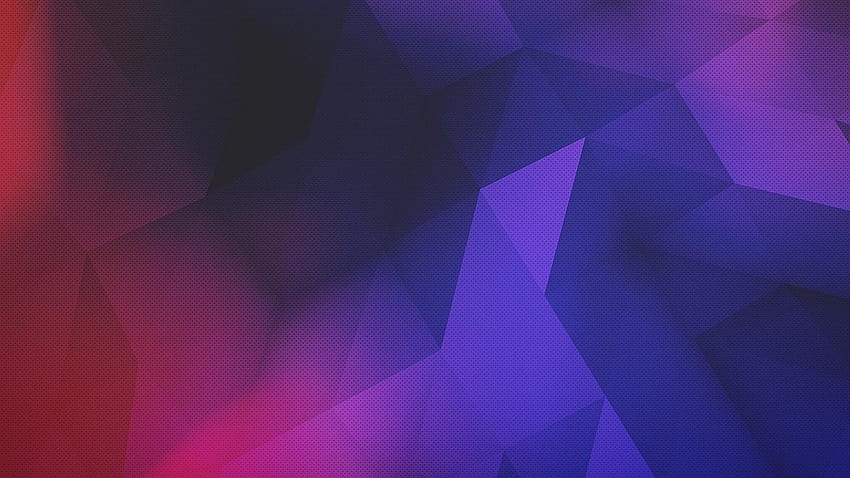 ungu, merah, abstrak, seni digital, poli rendah, biru, karya seni, Seni Abstrak Geometris Wallpaper HD