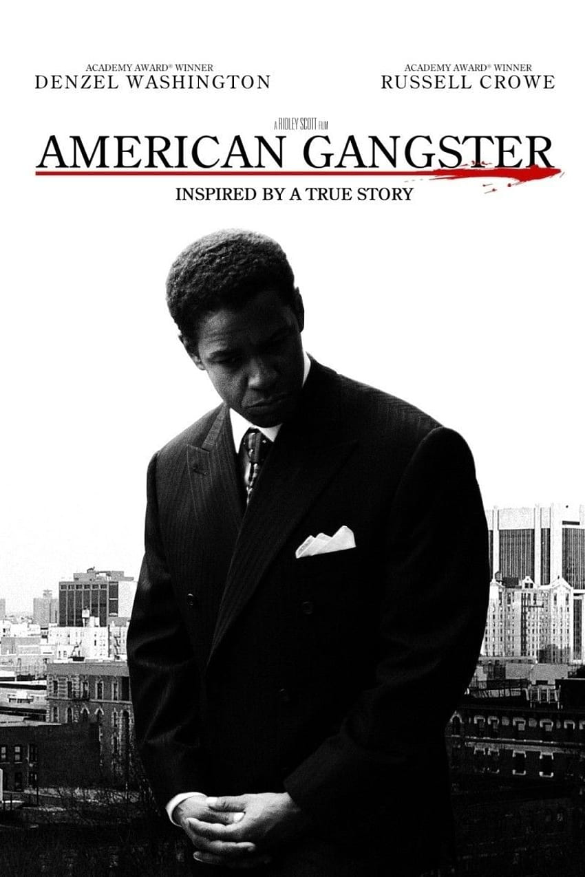 Gangster américain, Denzel Washington Fond d'écran de téléphone HD