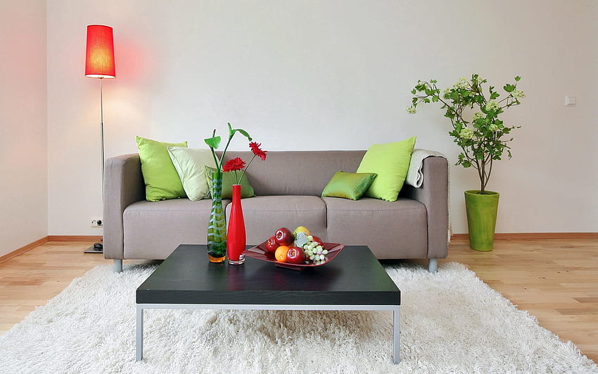Interior, , , Lamp, Style, Sofa, Coziness, Comfort, Carpet HD wallpaper