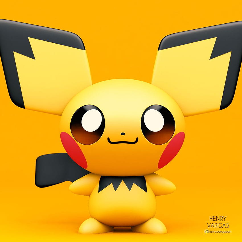 pokemon, yellow, pichu Wallpaper, HD Vector 4K Wallpapers, Images and  Background - Wallpapers Den