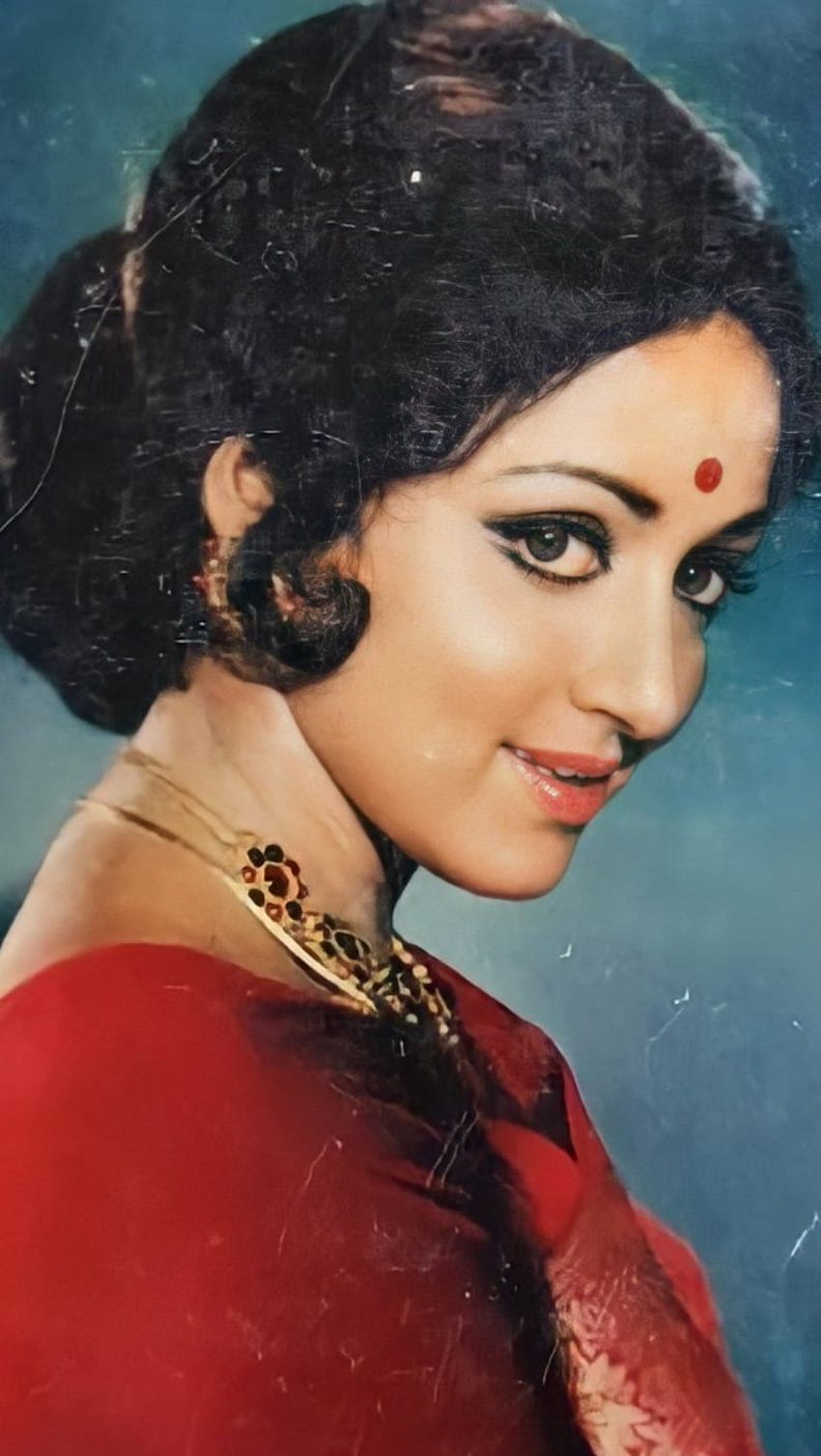 Hema Malini, hema, bollywood actress, vintage HD phone wallpaper