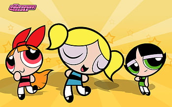 Blossom, Bubbles, Buttercup and Ms. Keane from the Powerpuff Girls ...