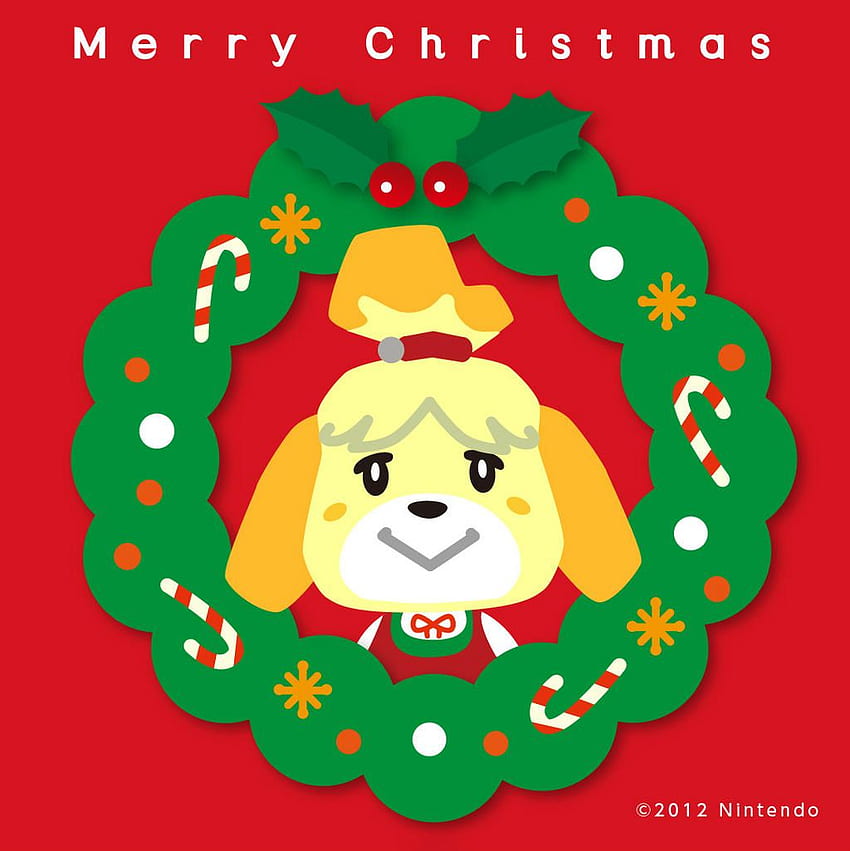 Isabella Natale. Animal crossing mondo selvaggio, animali di Natale, Animal crossing, Nintendo Christmas Sfondo del telefono HD