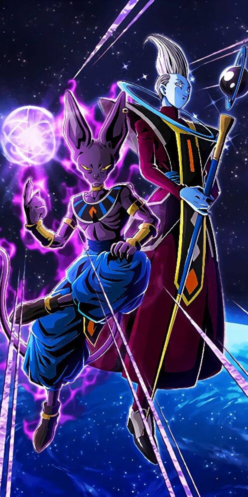 Beerus and Whis, Dragon Ball Super Beerus HD phone wallpaper | Pxfuel