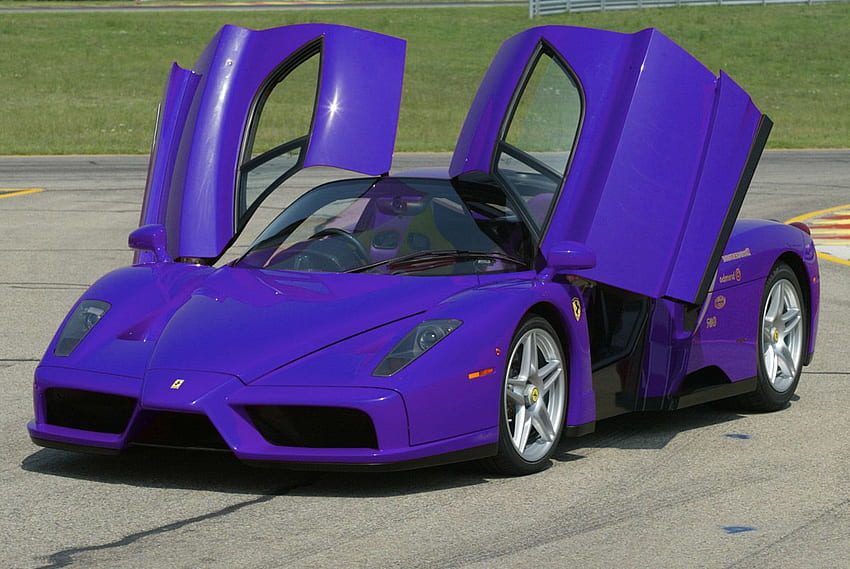 Purple Ferrari Car & â€“ Super Cool Purple Ferrari HD wallpaper