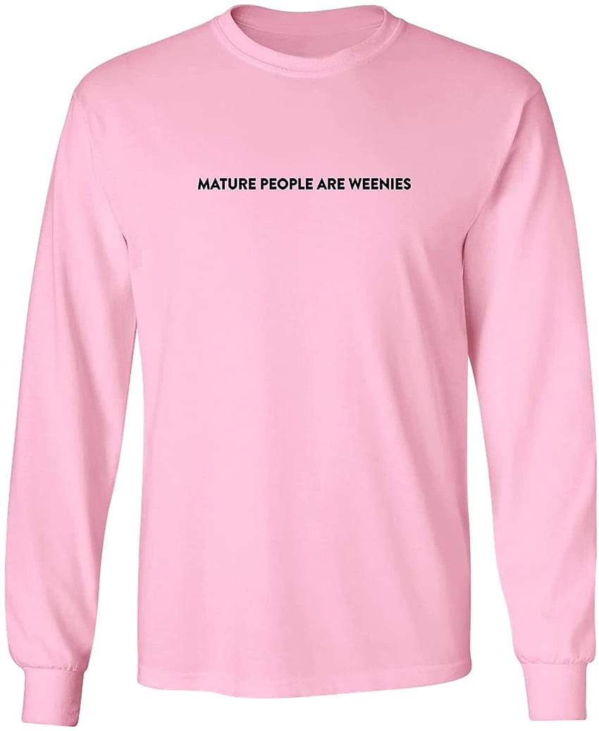 Baylen Levine Mature People คือ Weenies Crewneck Sweatshirt เสื้อสเวตเตอร์แฟชั่นลำลอง Unisex ที่ร้านเสื้อผ้าสตรี Amazon วอลล์เปเปอร์โทรศัพท์ HD