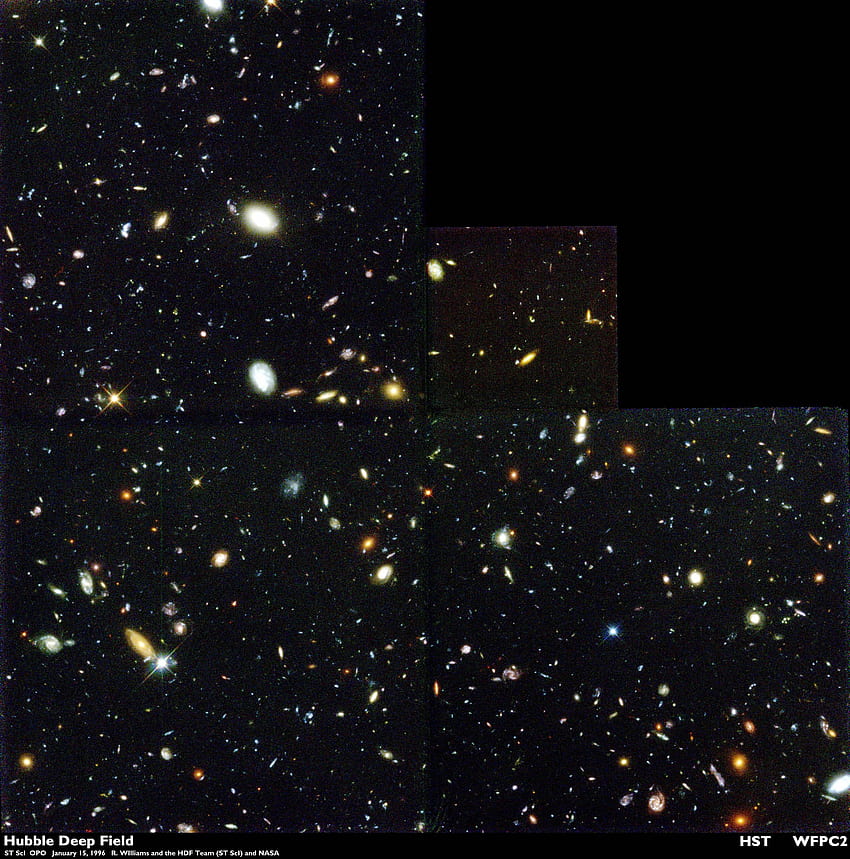 Hubble Ultra Deep Field, Deep Field Space Ultra HD phone wallpaper