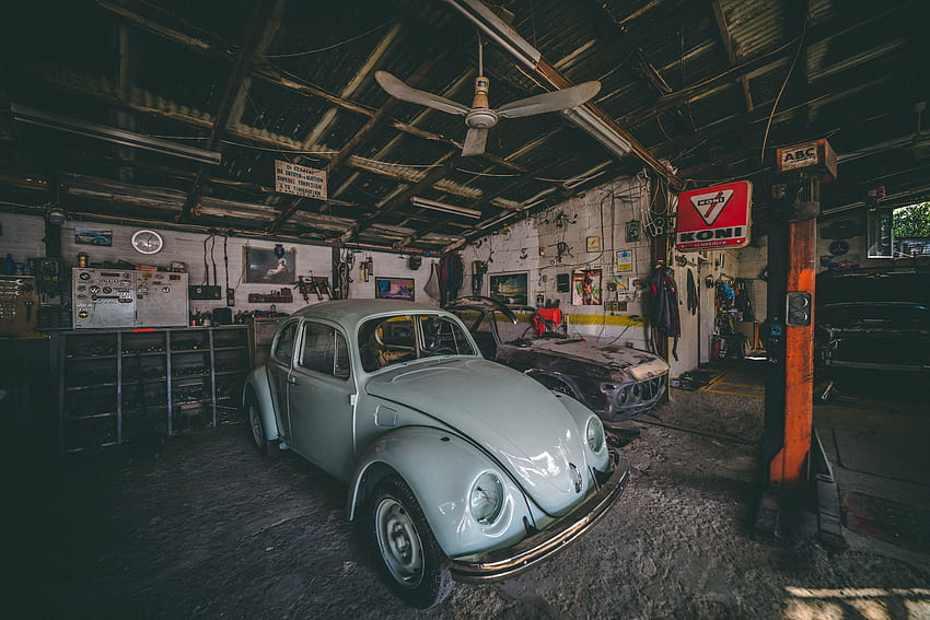 Garage, Autoservice HD-Hintergrundbild