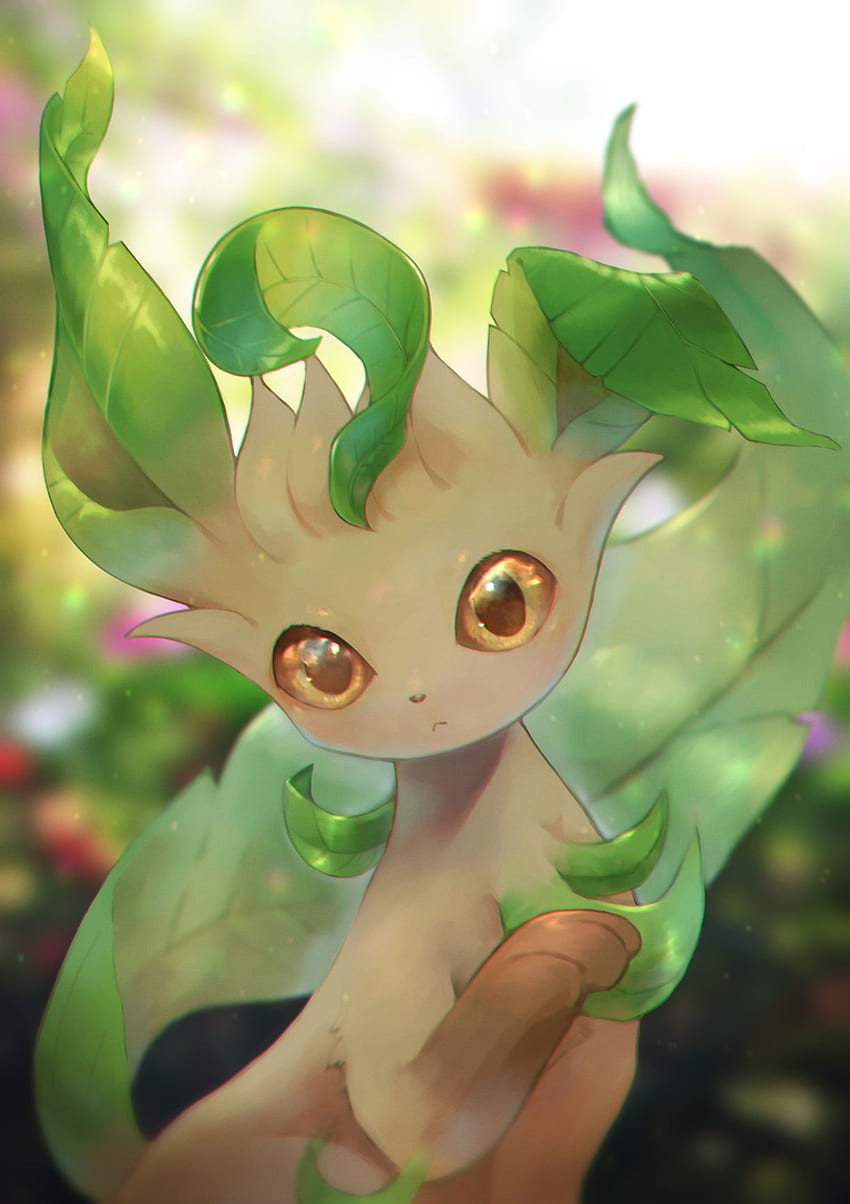 Leafeon-Ideen im Jahr 2021. Eeveelutions, Eevee, Pokemon, Cute Leafeon HD-Handy-Hintergrundbild