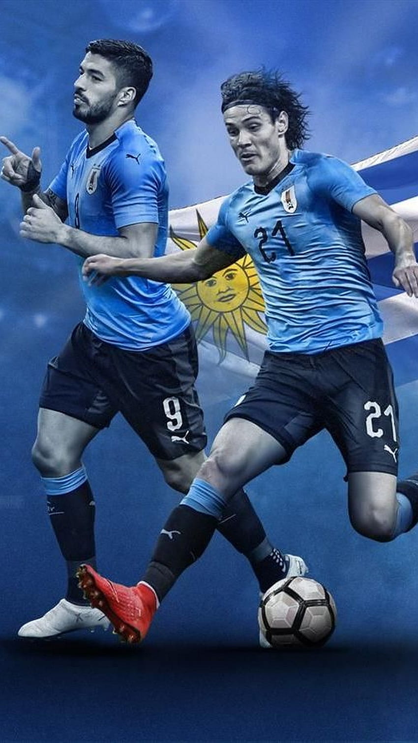 iPhone Uruguay National Team. 2021 3D iPhone HD phone wallpaper