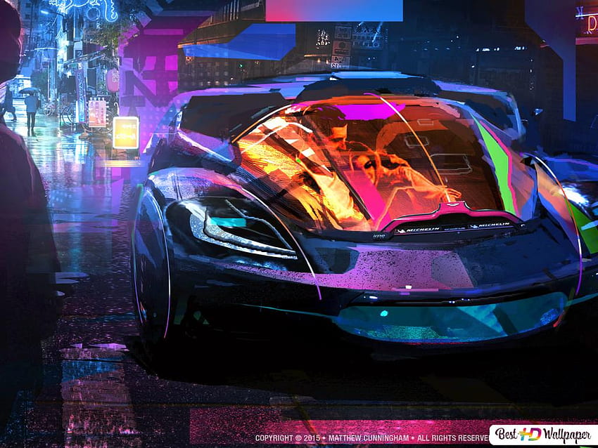 Sci Fi racing car , Sci Fi Car HD wallpaper