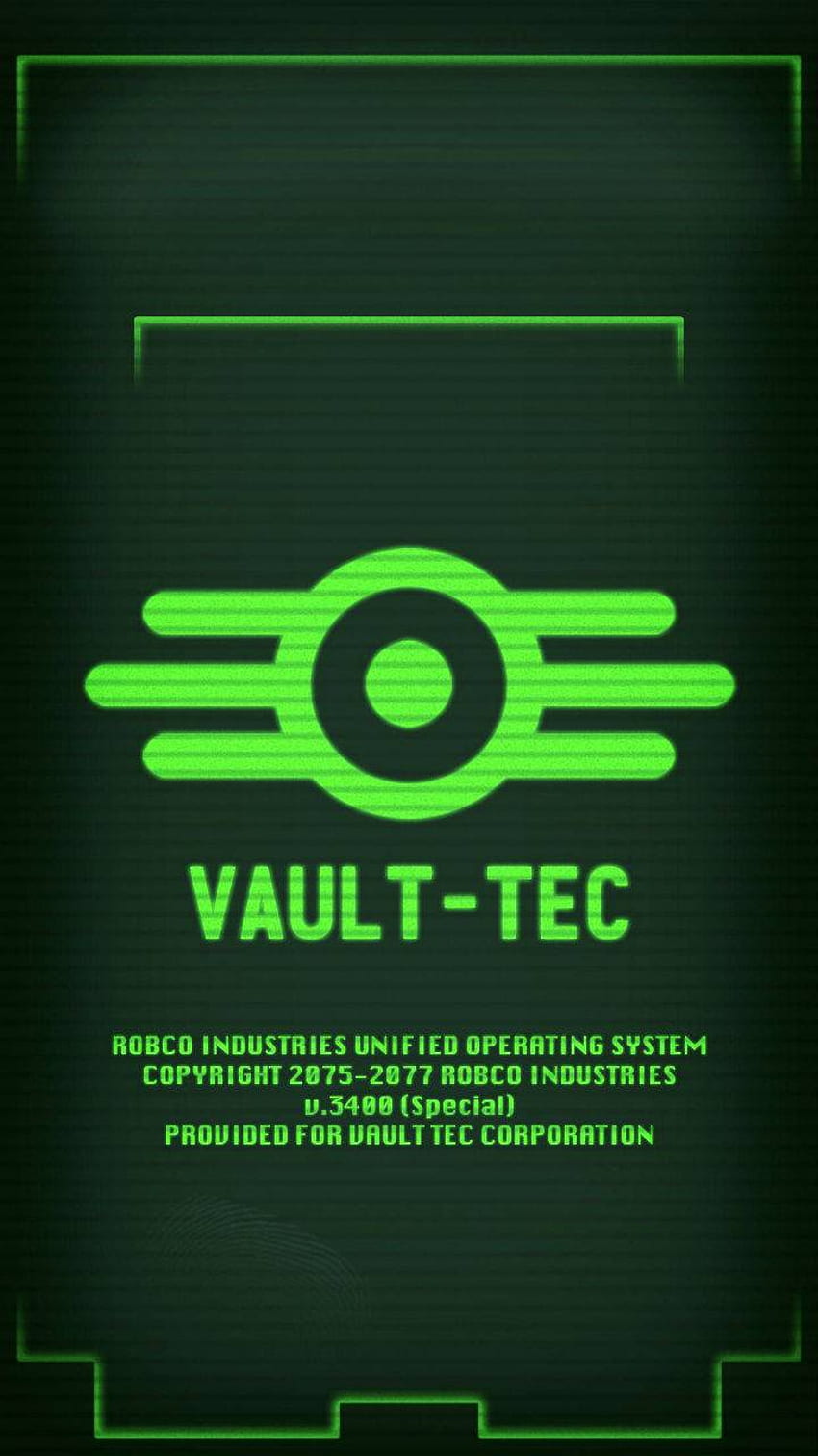 Fallout Vault Tech, Vault-Tec HD telefon duvar kağıdı